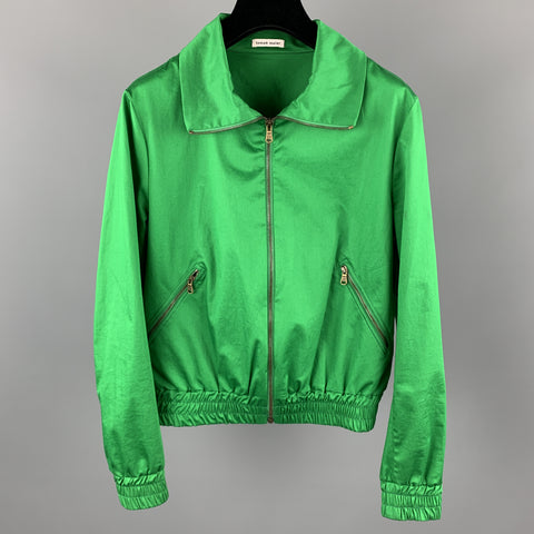 TOMAS MAIER Size XXS Green Cotton / Elastane Jacket