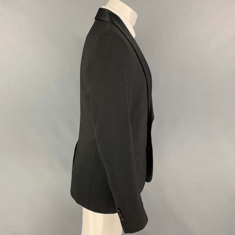 Vintage MAISON MARGIELA Size 40 Black Polyester Blend Sport Coat