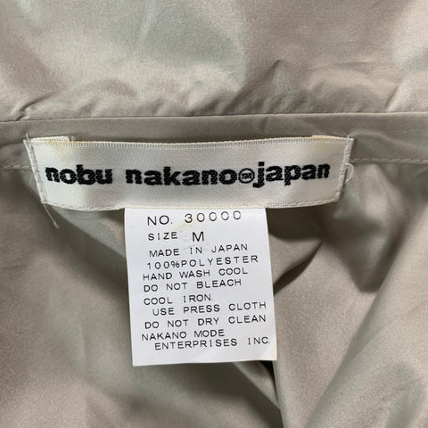 NOBU NAKANO Size M Green Sage Polyester Sleeveless Skirt Suit