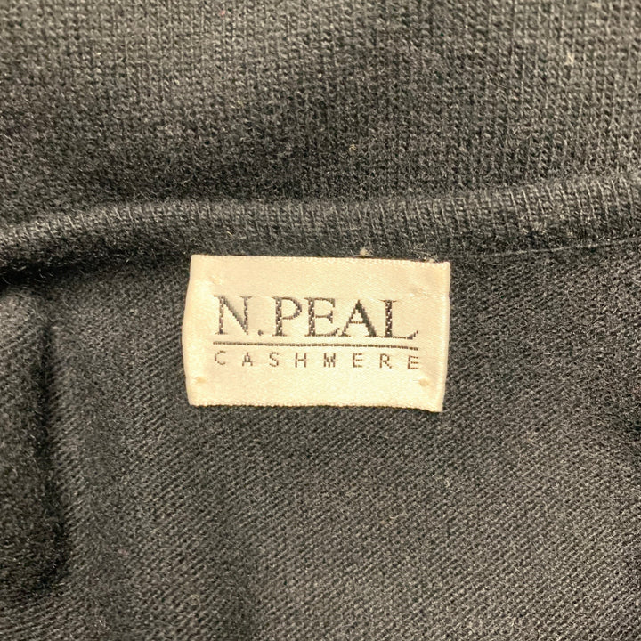 N.PEAL Size S Black Cashmere Sleeveless Casual Top