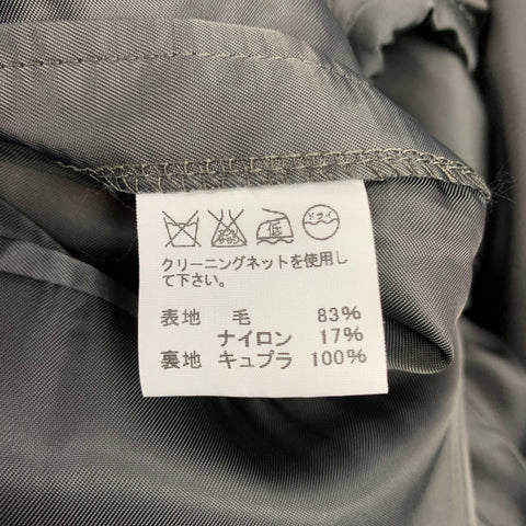ISSEY MIYAKE Size 44 Black & White Textured Notch Lapel Sport Coat