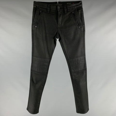 JOHN VARVATOS * USA Taille 30 Jean en coton mélangé noir