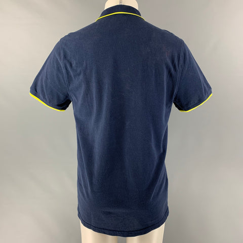 KENZO Polo Azul Marino Con Botones Talla M