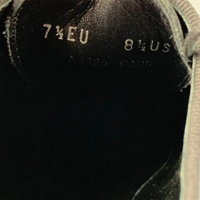 ERMENEGILDO ZEGNA Size 8.5 Black Leather Lace Up Shoes