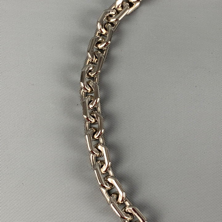 HYSTERIE Silver Metal Choker Necklace