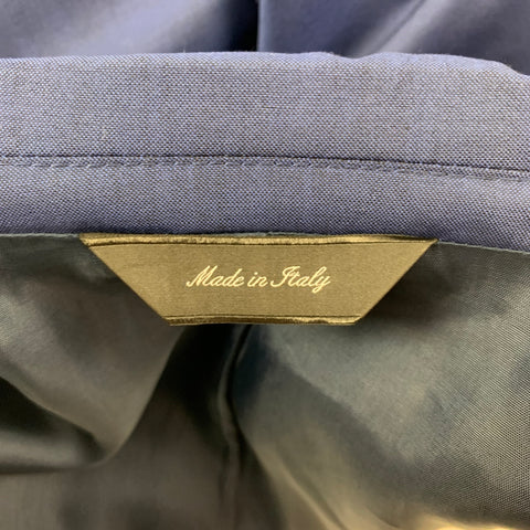 PAUL SMITH The Byard Size 36 Regular Blue Wool / Mohair Notch Lapel Suit