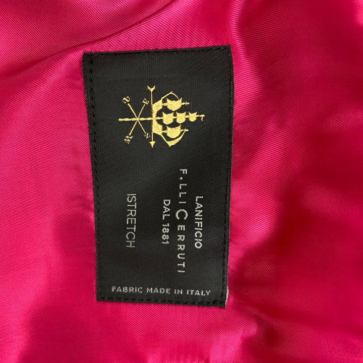 PAUL SMITH Size 36 Regular Pink Wool Sport Coat