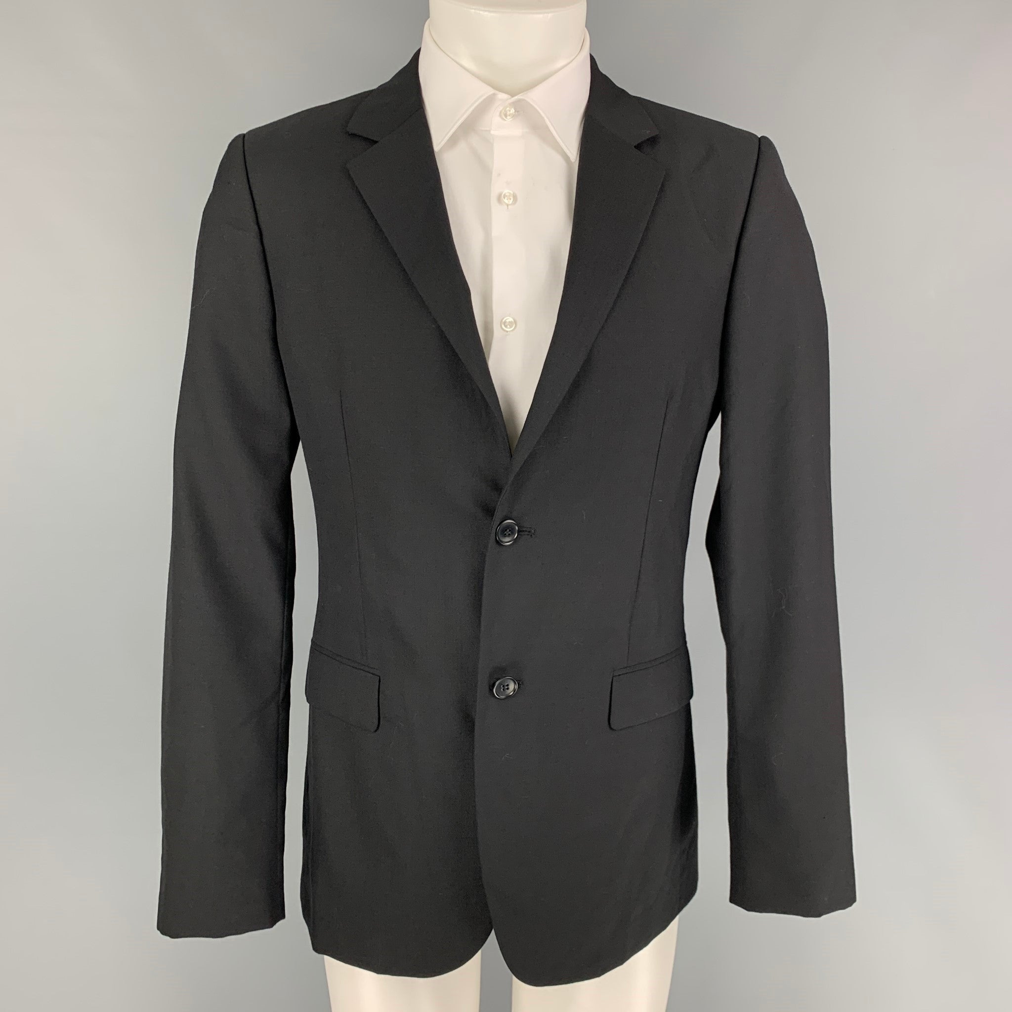 Calvin klein notch on sale lapel coat