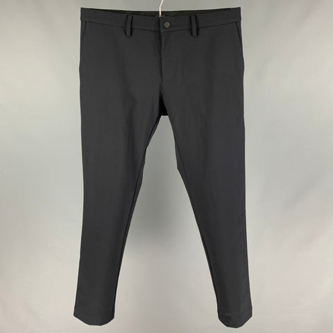 SEARCH AND SATATE Size 34 Black Zip Fly Dress Pants