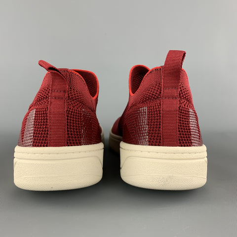 VEJA Taille 10 Bordeaux Tricot tissé AQUASHOW V KNIT Baskets à enfiler