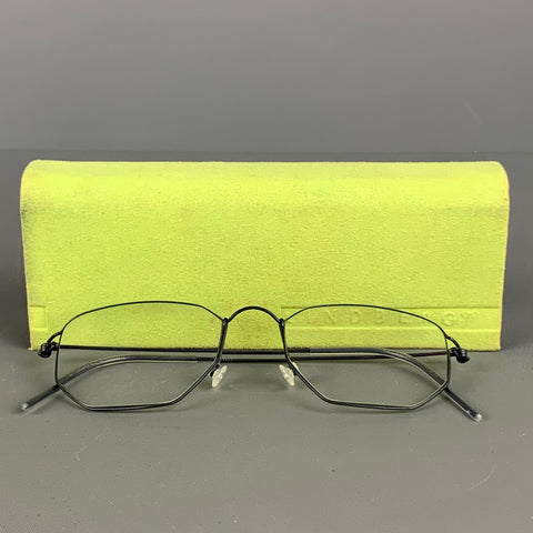 LINDBERG Black Metal Eyewear