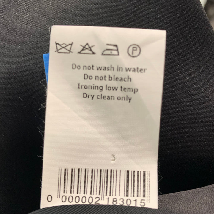 VIKTOR & ROLF Size 8 Polyester Spandex Solid Tuxedo Jacket Blazer