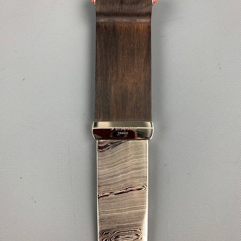 CARTIER Limited Edition Damas Steel Grenaille Wood & Coral Letter Opener