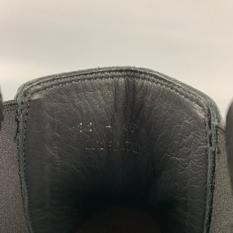 MARC JACOBS Talla 11 Botas Chelsea de cuero negro