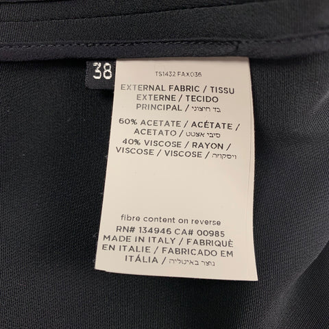 TOM FORD Taille M Veste en Viscose Acétate Noir