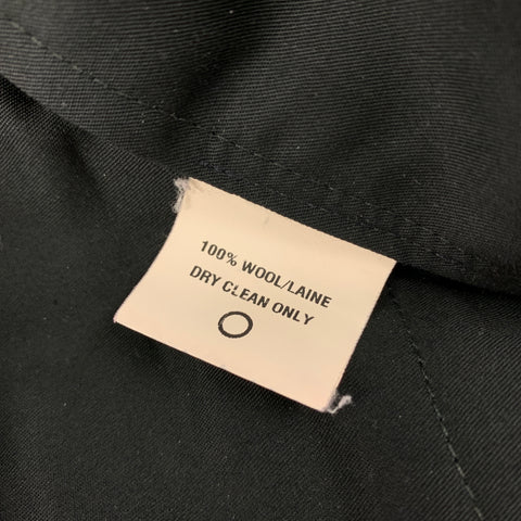 BAND OF OUTSIDERS Size L Grey Wool Flat Front Dress Pants