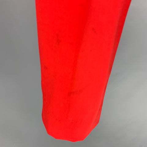 PAUL SMITH Taille 36 Pantalon habillé rouge à devant plat