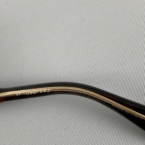 GUCCI Lunettes de soleil et lunettes en acétate marron écaille de tortue