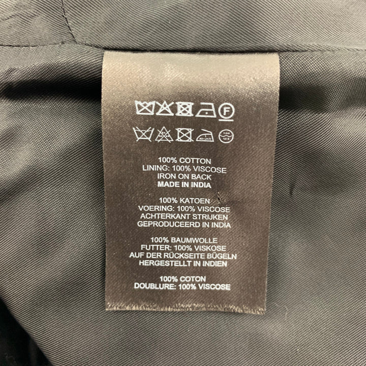 DRIES VAN NOTEN Size M Multi-Color Cotton Embroidered Cropped Vest
