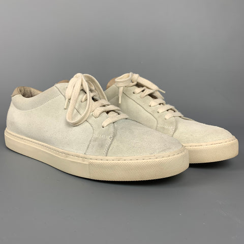 BRUNELLO CUCINELLI Taille 7,5 Baskets en daim mousse de mer