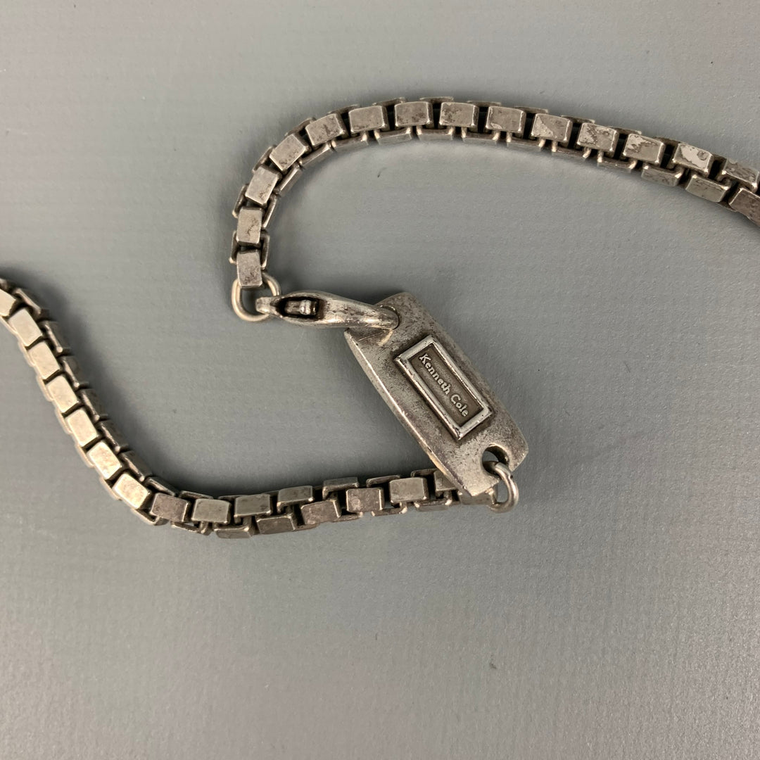 Vintage KENNETH COLE Silver Link Sterling Silver Necklace