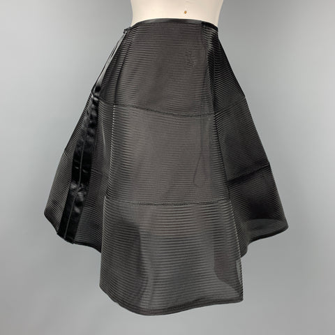 RALPH LAUREN Purple Label Taille S Jupe jupon en polyester noir
