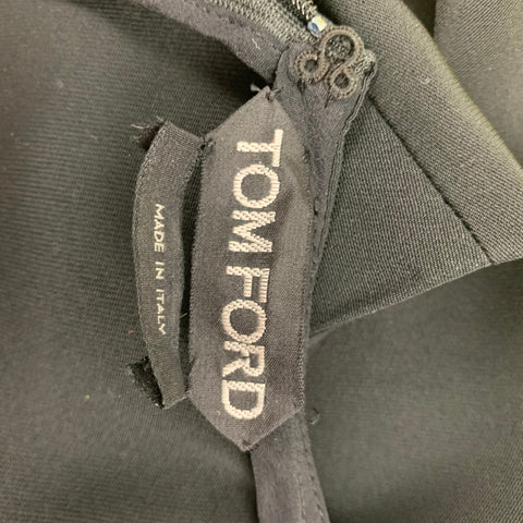 TOM FORD Taille M Veste en Viscose Acétate Noir