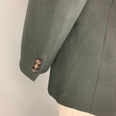 COMME des GARCONS HOMME PLUS Size L Black Notch Lapel Sport Coat