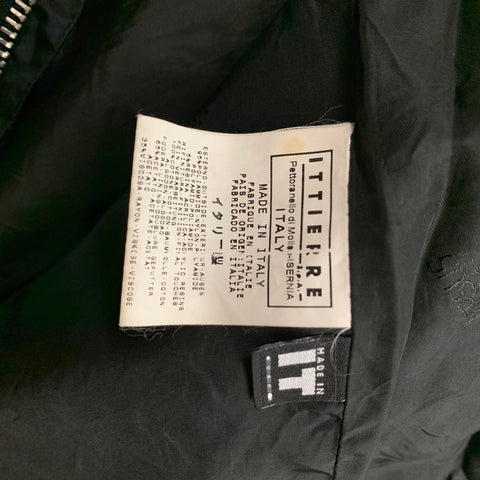 VERSUS by GIANNI VERSACE Size 36 Multi-Color Patches Nylon Bomber  Jacket