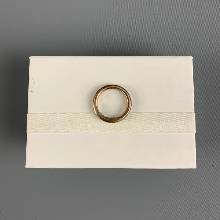 JIL SANDER Ring Size 12 Solid Sterling Silver Ring