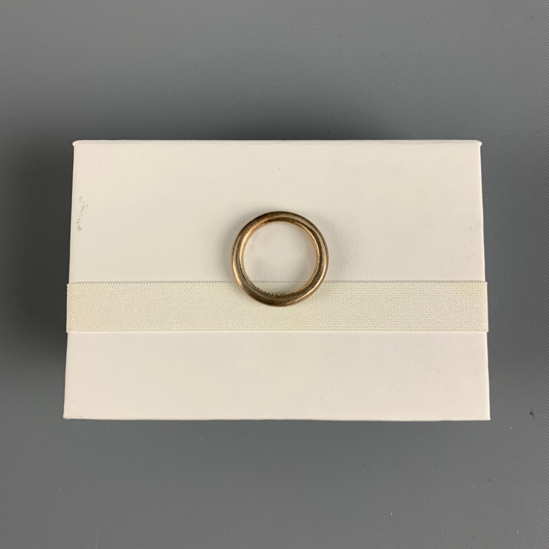 JIL SANDER Ring Size 12 Solid Sterling Silver Ring – Sui