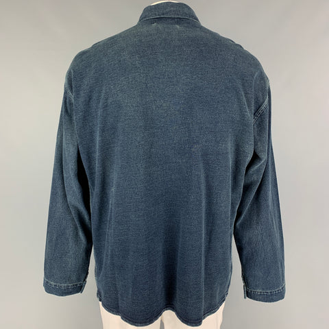 RRL by RALPH LAUREN Size XL Dark Blue Cotton Jacket