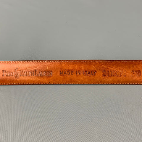 POLO by RALPH LAUREN Size 34 Brown Leather Belt