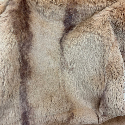 VINTAGE Size L Tan Distressed Leather Cropped Jacket