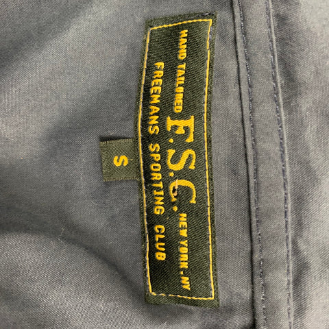 F.S.C. Size S Navy Cotton Hooded Jacket