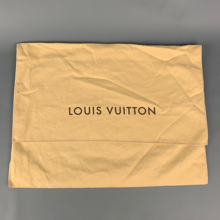 Vintage LOUIS VUITTON Keepall 45 Brown & Beige Monogram Coated Canvas Leather Bag