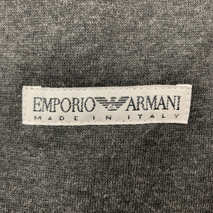 EMPORIO ARMANI Taille 40 Gilet zippé en polyester noir