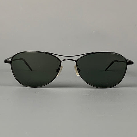 OLIVER PEOPLES Black Metal Prescripion Frames