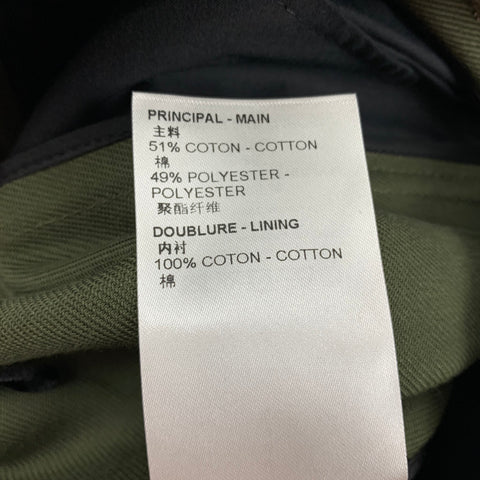 LOUIS VUITTON Size 2 Olive Cotton Polyester Tailored Jodhpurs Pants