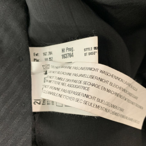 PAUL SMITH Size 42 Grey Charcoal Wool Single breasted Suit