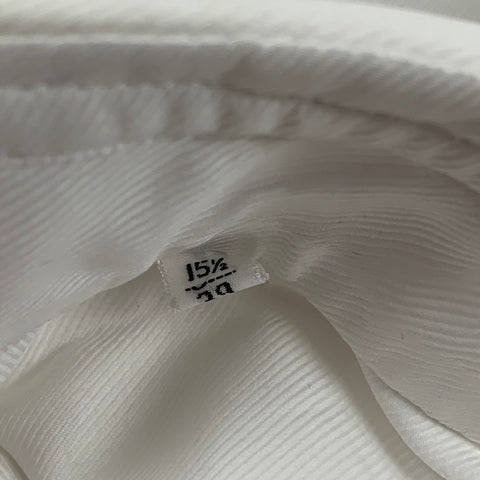 KITON Size M White Cotton Long Sleeve Shirt