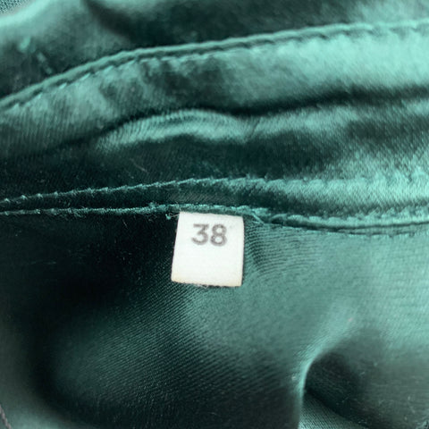 AMI by ALEXANDRE MATTIUSSI Size S Forest Green Viscose Long Sleeve Shirt