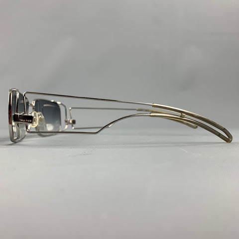 Vintage JEAN PAUL GAULTIER Silver Metal Sunglasses