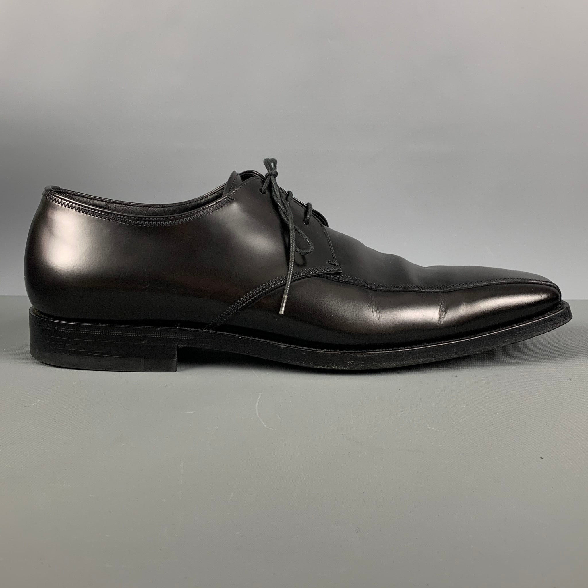 Prada men's on sale dress shoes black