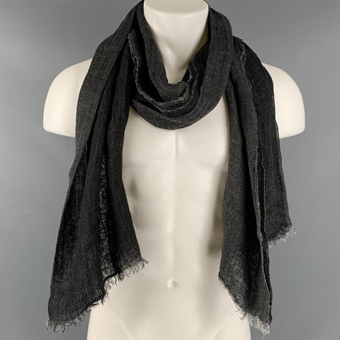 FORME 3’3204322896 Grey Woven Scarf