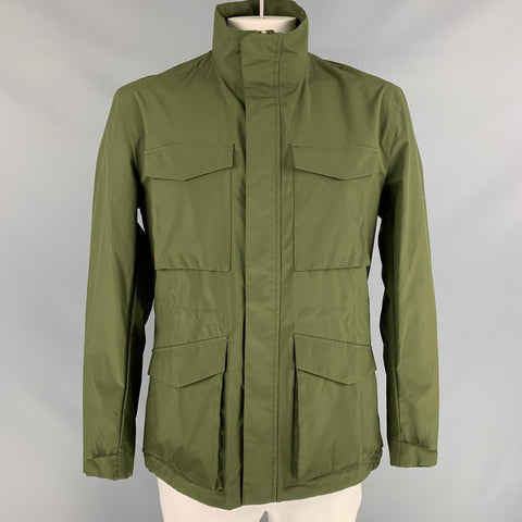 SAVE THE DUCK Pro-Tech  Size L Olive Polyester Parka Jacket