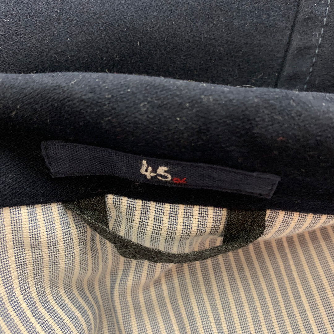 45rpm Taille XL Veste de poche plaquée en coton marine