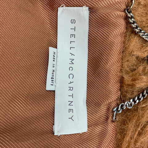 STELLA McCARTNEY 2015 Taille XS Gilet en fausse fourrure modacrylique marron