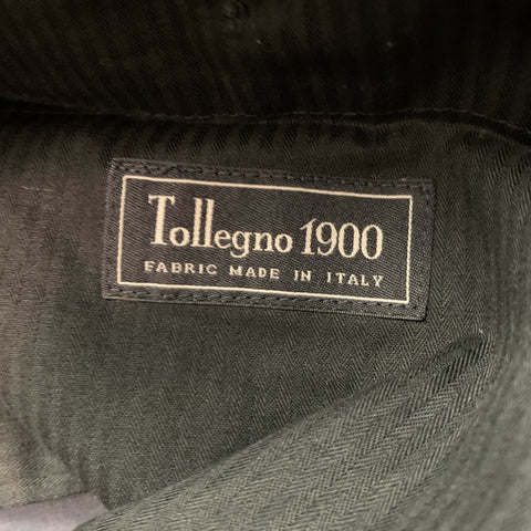 TOLLEGNO 1900 Size 30 Navy Tuxedo Dress Pants