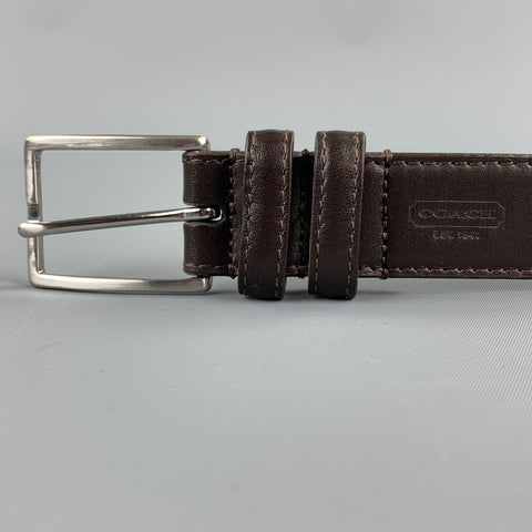 COACH Size 38 Brown Leather Belt